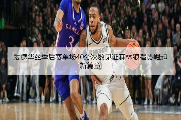 爱德华兹季后赛单场40分次数见证森林狼强势崛起新篇章